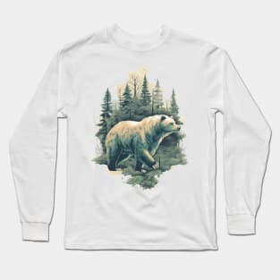 Forest bear Long Sleeve T-Shirt